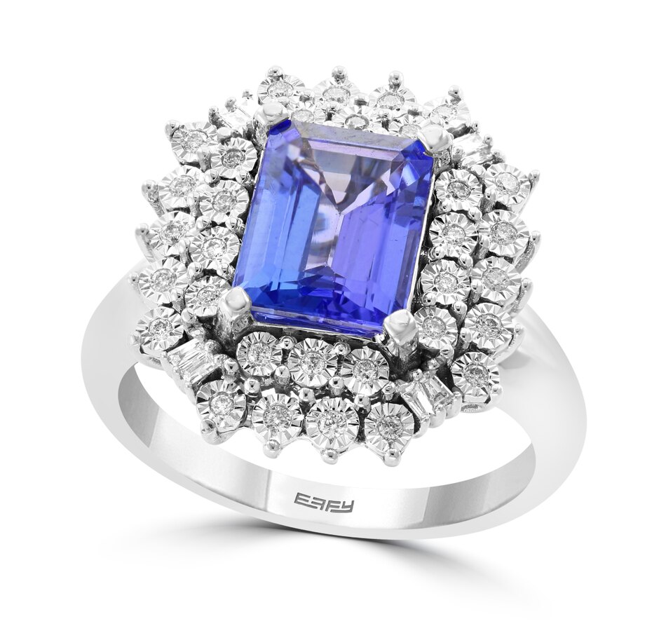 Image 226054.jpg, Product 226-054 / Price $2,999.99, Jewel of a Deal 14K White Gold Tanzanite & Diamond Ring  on TSC.ca's Jewellery department