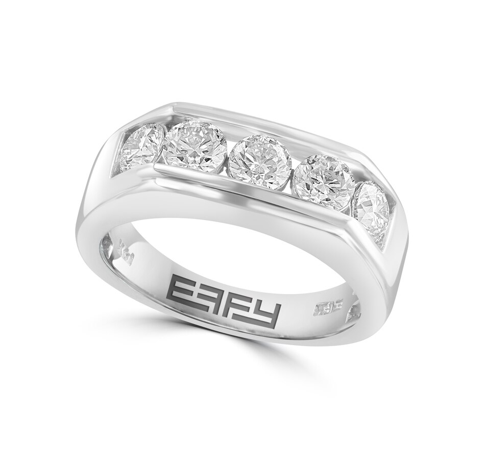 Jewellery Men's Jewellery Men's Rings 14K White Gold Diamond Men
