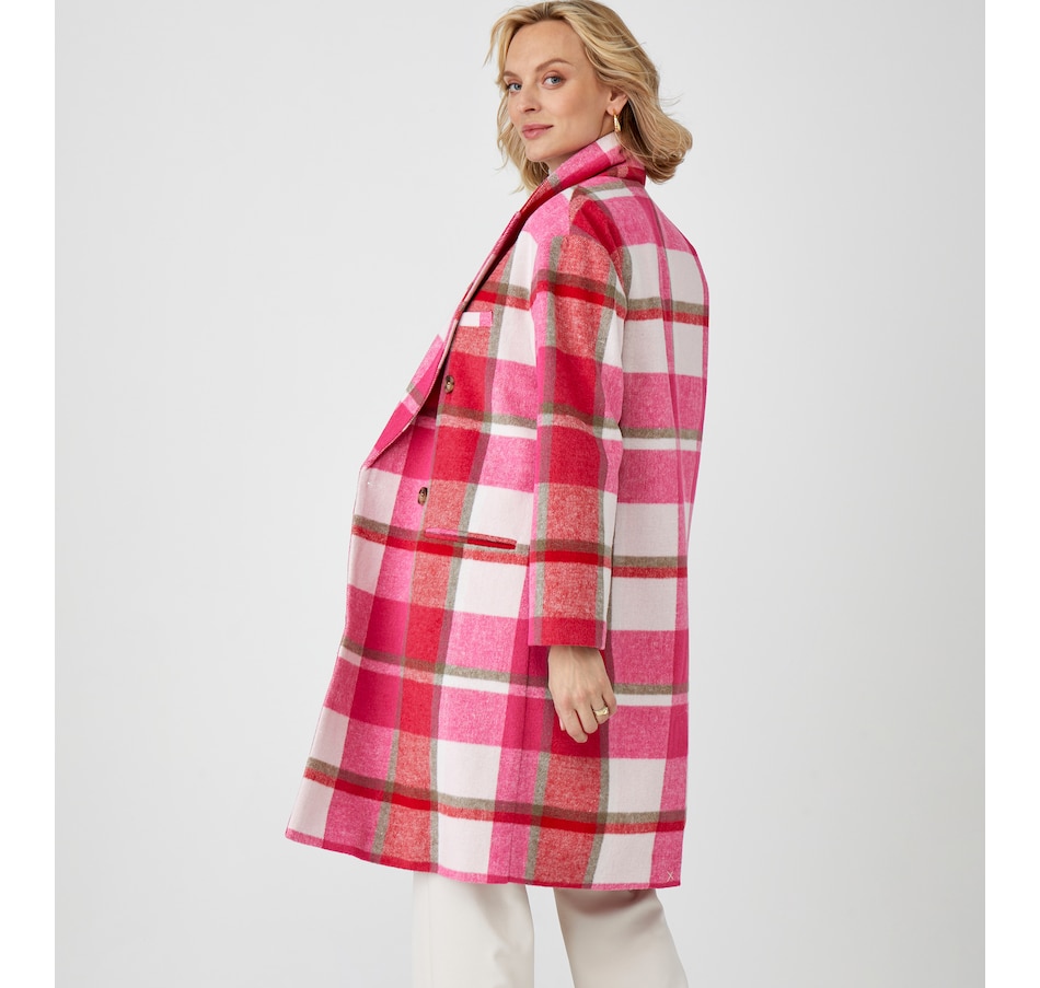 Image 226291_ALTMORE2.jpg, Product 226-291 / Price $224.99, Charlie Paige Plaid Coat from Charlie Paige on TSC.ca's Fashion department