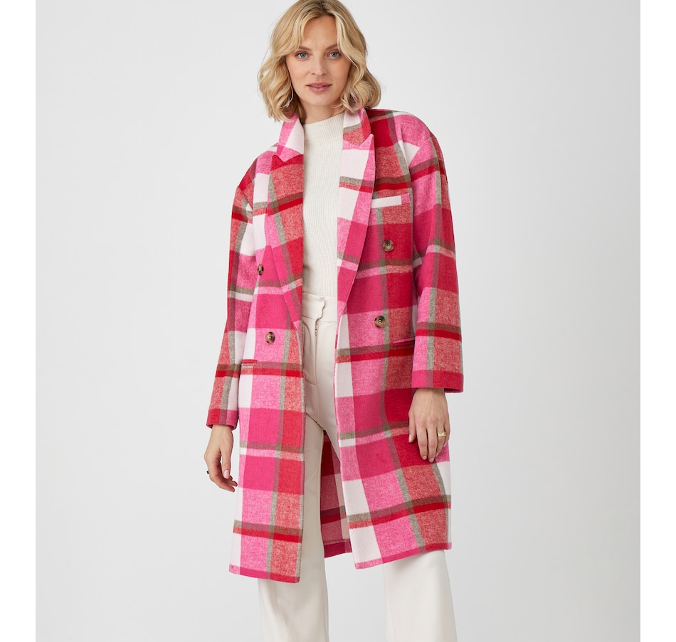Image 226291_REPL.jpg, Product 226-291 / Price $224.99, Charlie Paige Plaid Coat from Charlie Paige on TSC.ca's Fashion department