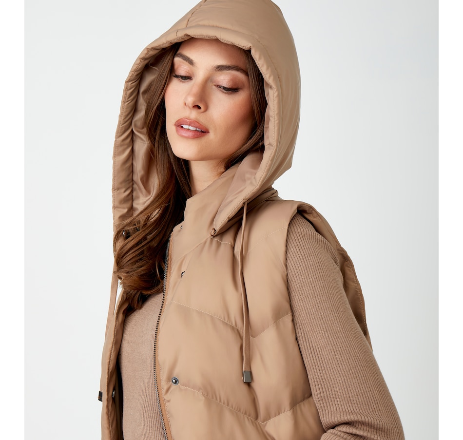 Image 226298_ALTMORE3.jpg, Product 226-298 / Price $139.88, Charlie Paige Puffer Long Vest from Charlie Paige on TSC.ca's Fashion department