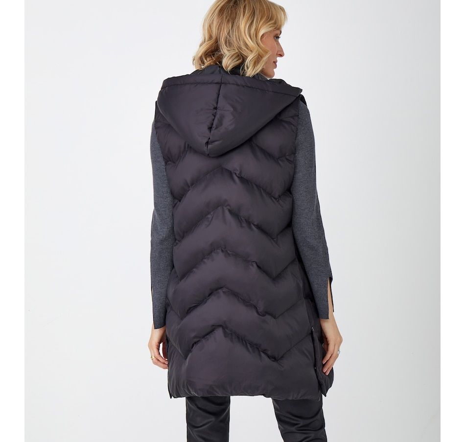 Image 226298_ALTMORE4.jpg, Product 226-298 / Price $139.88, Charlie Paige Puffer Long Vest from Charlie Paige on TSC.ca's Fashion department