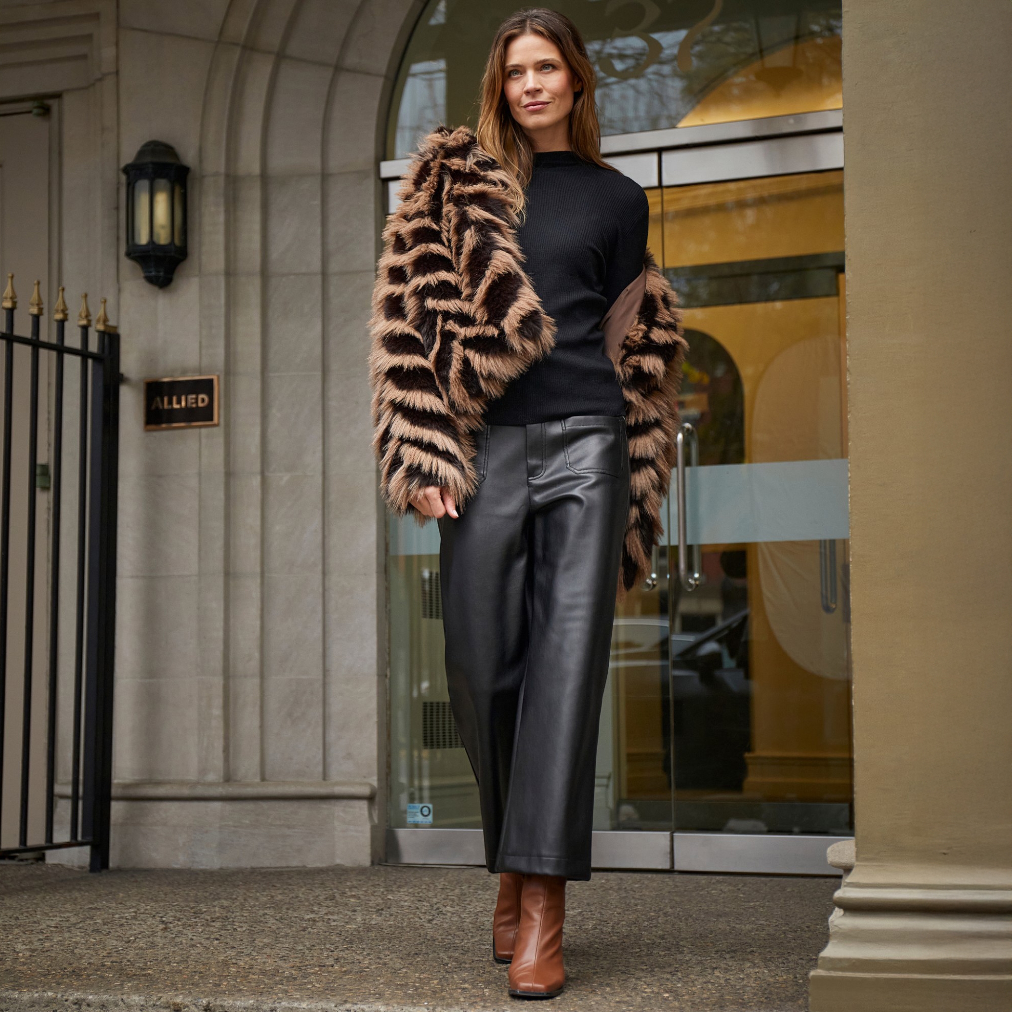 Charlie Paige Faux Fur Jacket - TSC.ca
