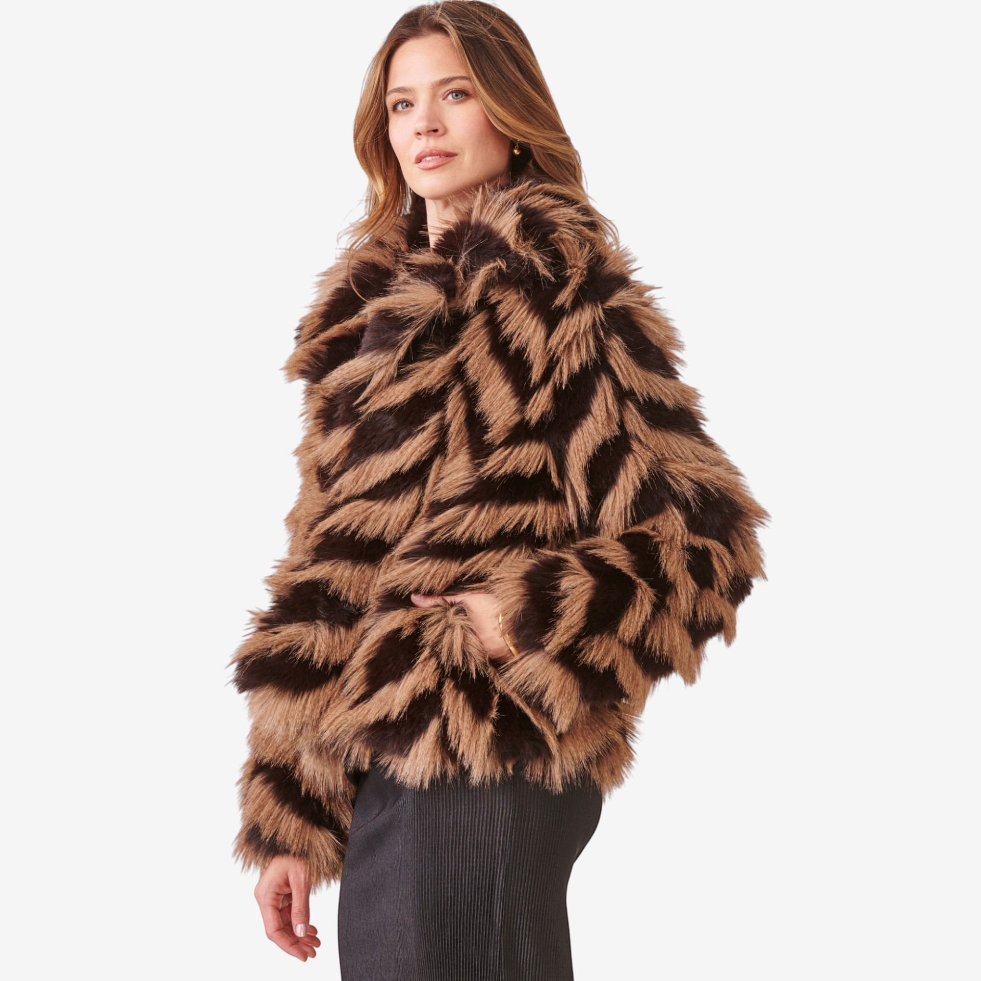 Charlie Paige Faux Fur Jacket - TSC.ca
