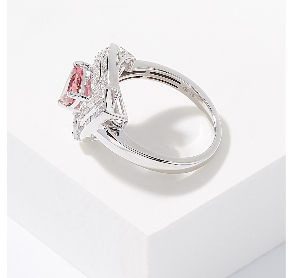 Image 226431_ALTMORE1.jpg, Product 226-431 / Price $1,149.99, Gem Creations 14K Gold Pink Tourmaline & Diamond Ring from Gem Creations on TSC.ca's Jewellery department