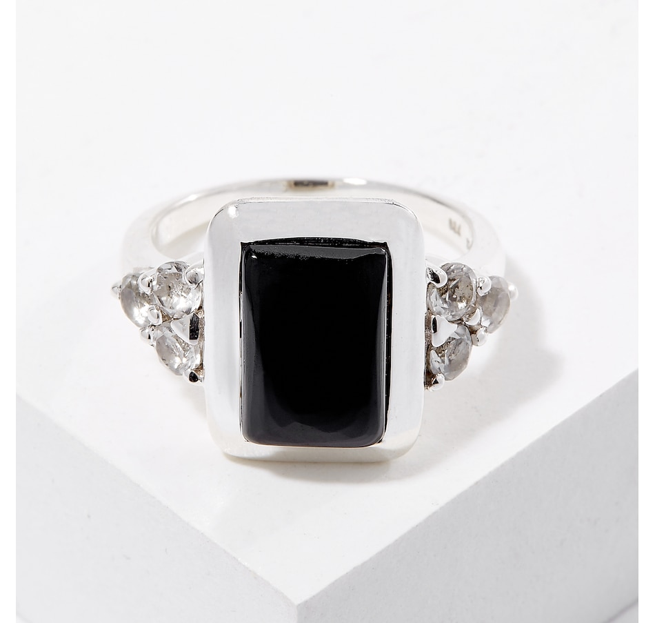 Image 226458_BLSWT.jpg, Product 226-458 / Price $39.33, Himalayan Gems Sterling Silver Gemstone Ring from Himalayan Gems on TSC.ca's Jewellery department