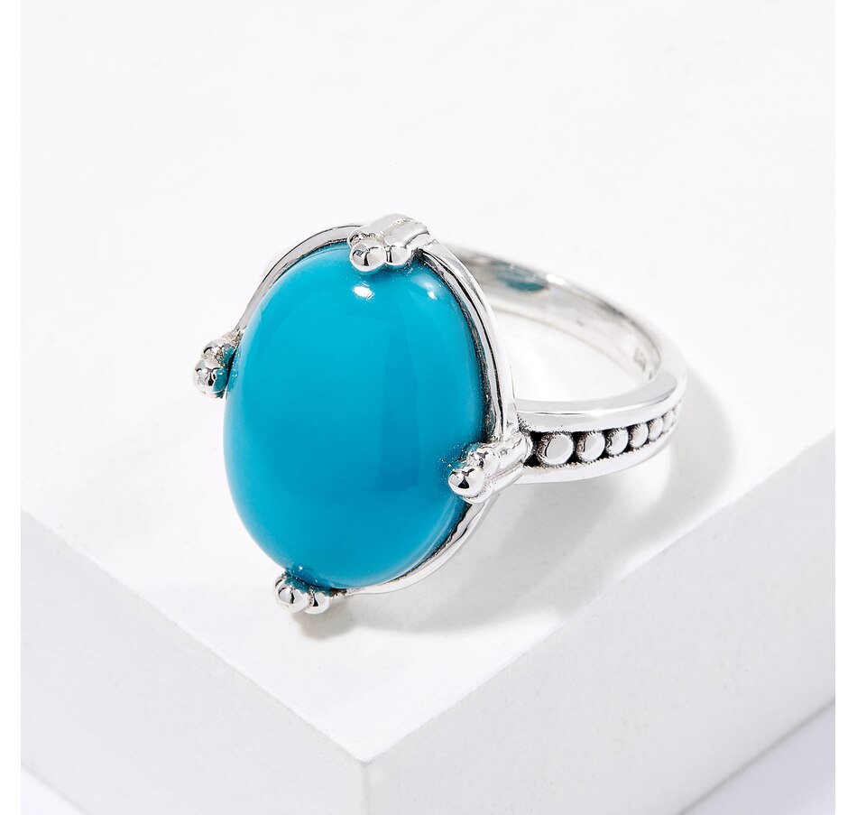 Himalayan Gems Sterling Silver Sleeping Beauty Turquoise Ring - TSC.ca