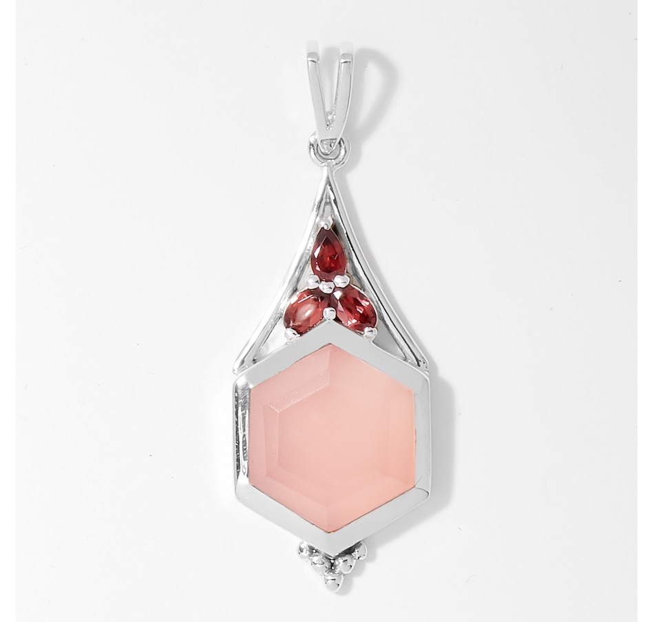 Image 226481_PCHGA.jpg, Product 226-481 / Price $99.99, Himalayan Gems Sterling Silver Chalcedony and Gemstone Pendant from Himalayan Gems on TSC.ca's Jewellery department