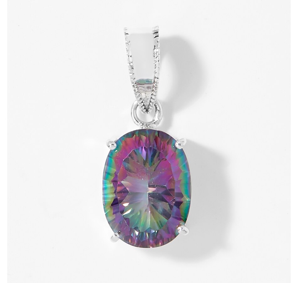 Image 226506.jpg, Product 226-506 / Price $59.99, Himalayan Gems Sterling Silver Mystic Quartz Pendant from Himalayan Gems on TSC.ca's Jewellery department