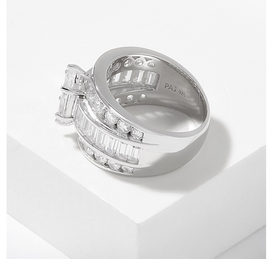 Image 226741_ALTMORE1.jpg, Product 226-741 / Price $169.99, Diamonelle Sterling Silver Diamonelle Marquise & Multi Stone Shape Ring from Diamonelle on TSC.ca's Jewellery department