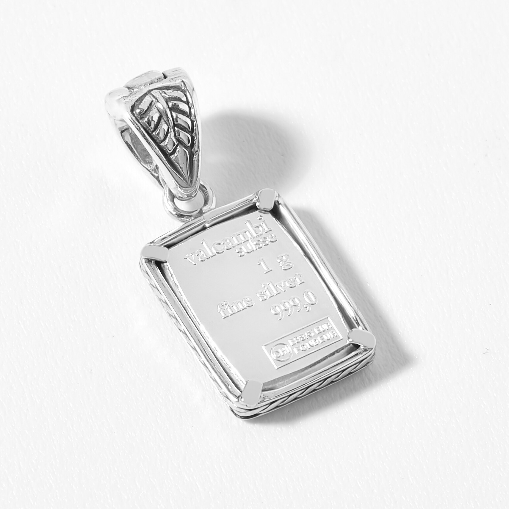 Jewellery - Pendants - Samuel B. Collection Sterling Silver Ingot