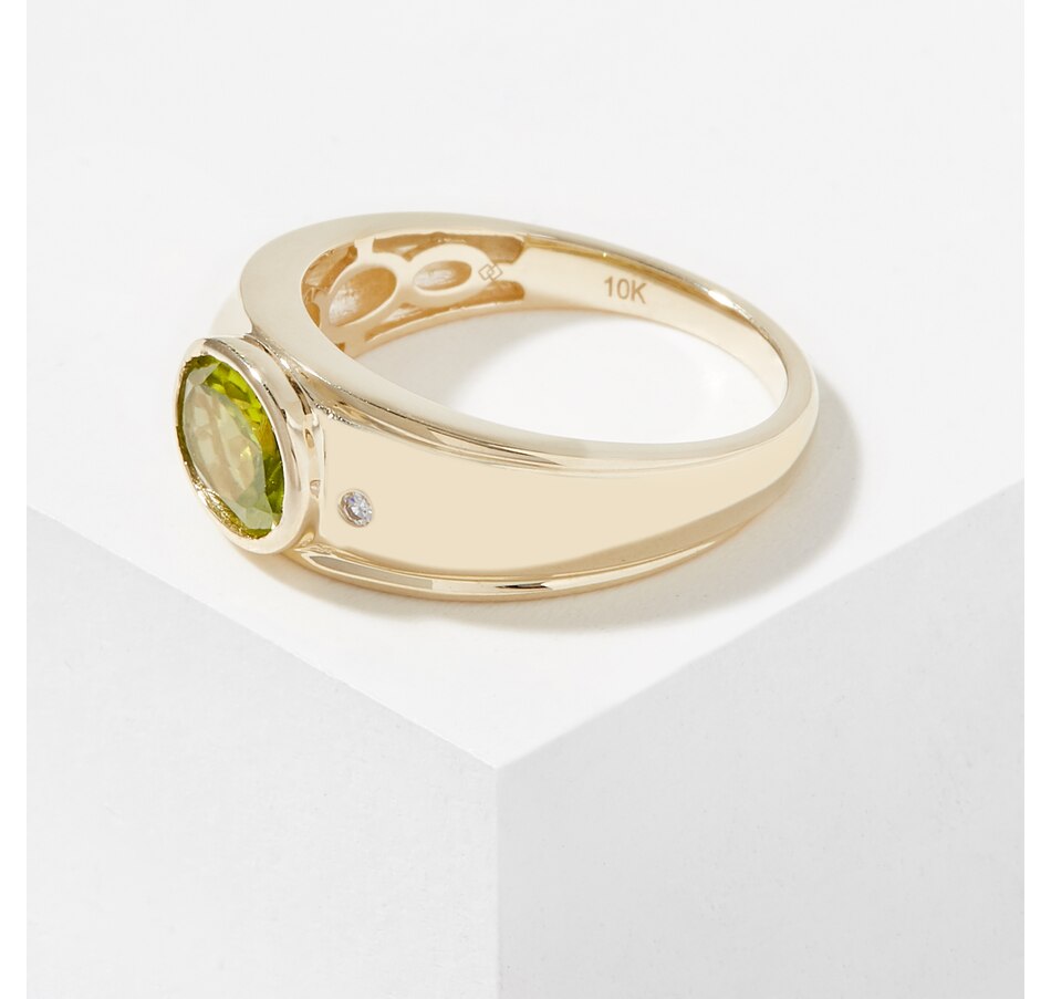 Image 226799_ALTMORE1.jpg, Product 226-799 / Price $449.33, Gem Creations 10K Yellow Gold Semi Precious Gemstone & Diamond Ring from Gem Creations on TSC.ca's Jewellery department