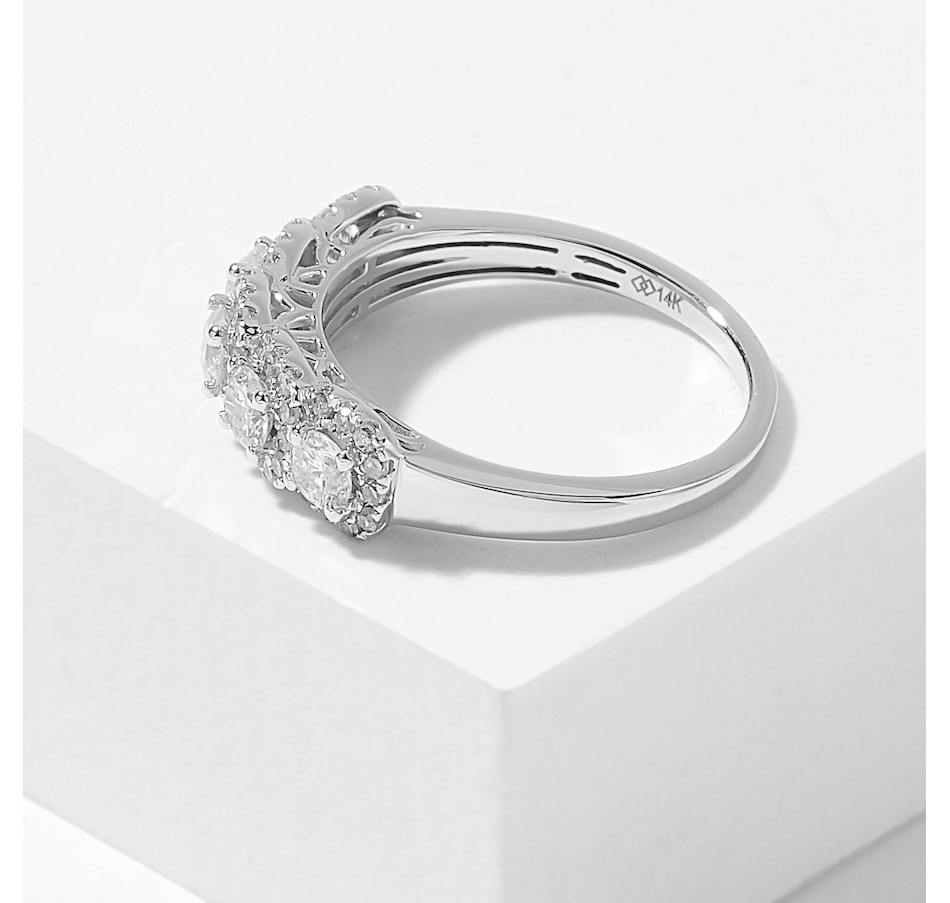 Image 226850_ALTMORE1.jpg, Product 226-850 / Price $1,399.99, 14K White Gold 1.00 ctw Diamond Band Ring from Diamond Show on TSC.ca's Jewellery department