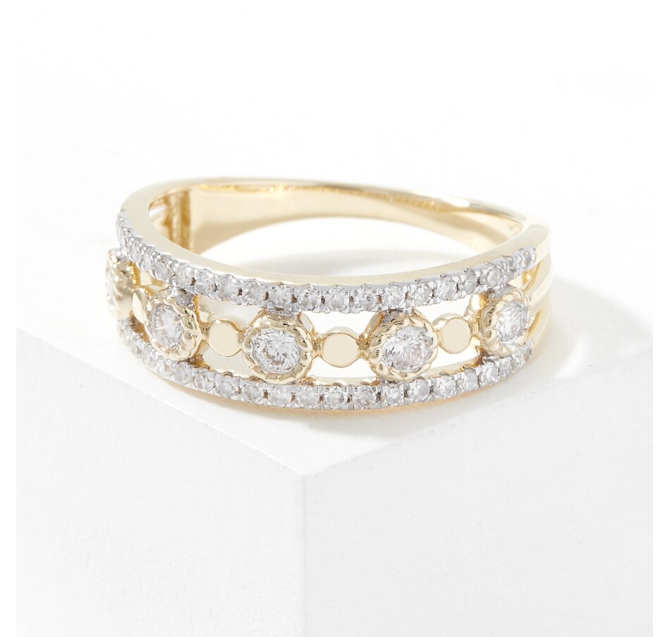 Image 226863.jpg, Product 226-863 / Price $1,199.99, EVERA Diamonds 14K Yellow Gold 0.50 ctw Diamond Ring from Evera Diamonds on TSC.ca's Jewellery department
