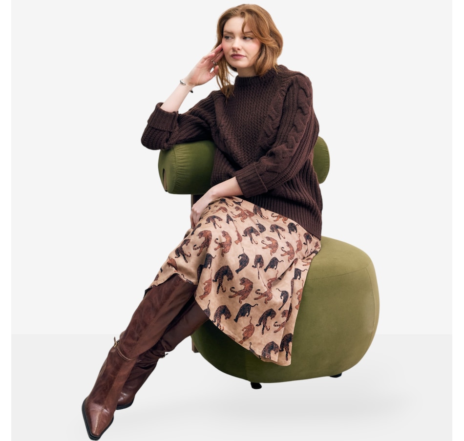 Image 226917_ALTMORE1.jpg, Product 226-917 / Price $125.00, Hilary MacMillan Cable Knit Sweater from Hilary MacMillan on TSC.ca's Fashion department