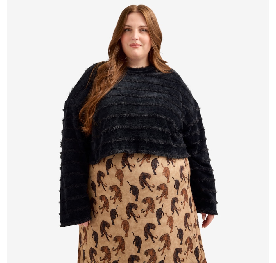 Image 226923_ALTMORE1.jpg, Product 226-923 / Price $135.00, Hilary MacMillan Knit Crop Sweater from Hilary MacMillan on TSC.ca's Fashion department