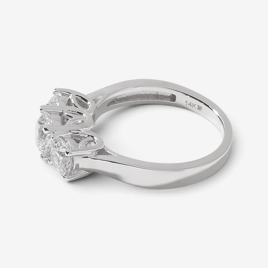 Image 226958_ALTMORE1.jpg, Product 226-958 / Price $3,199.33, Evera Diamonds 14K White Gold 1.75ctw 3 Stone Diamond Ring from Evera Diamonds on TSC.ca's Jewellery department