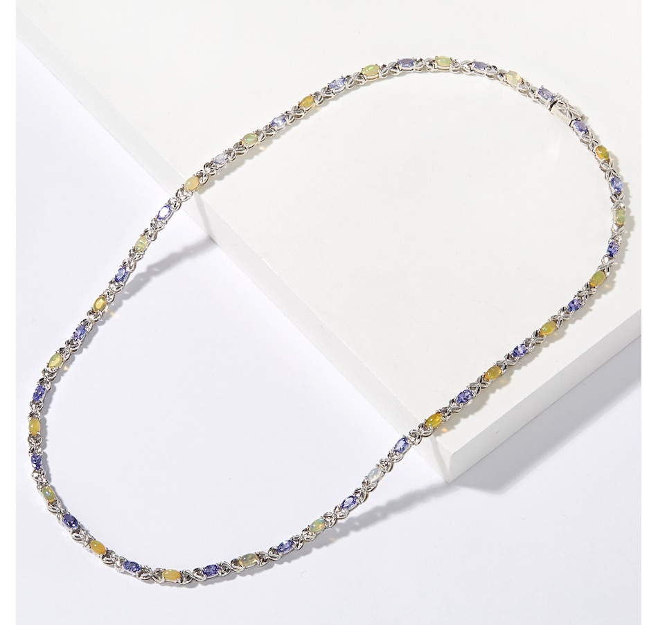 Image 226966_ETH.jpg, Product 226-966 / Price $499.99, Sterling Silver Gemstone Necklace from The Vault on TSC.ca's Jewellery department