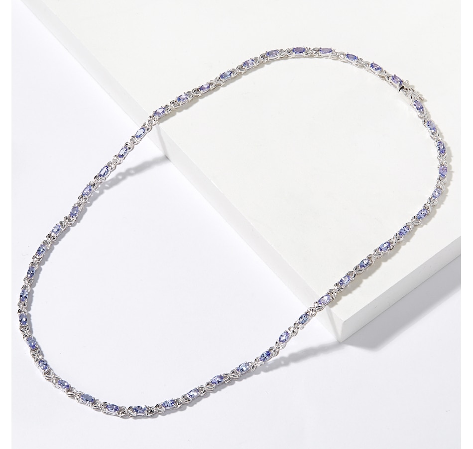 Image 226966_TAN.jpg, Product 226-966 / Price $499.99, Sterling Silver Gemstone Necklace from The Vault on TSC.ca's Jewellery department