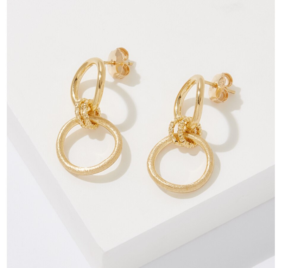 Image 227051_ALTMORE1.jpg, Product 227-051 / Price $99.99, Silver Gallery Sterling Silver Link Drop Earrings from Silver Gallery on TSC.ca's Jewellery department