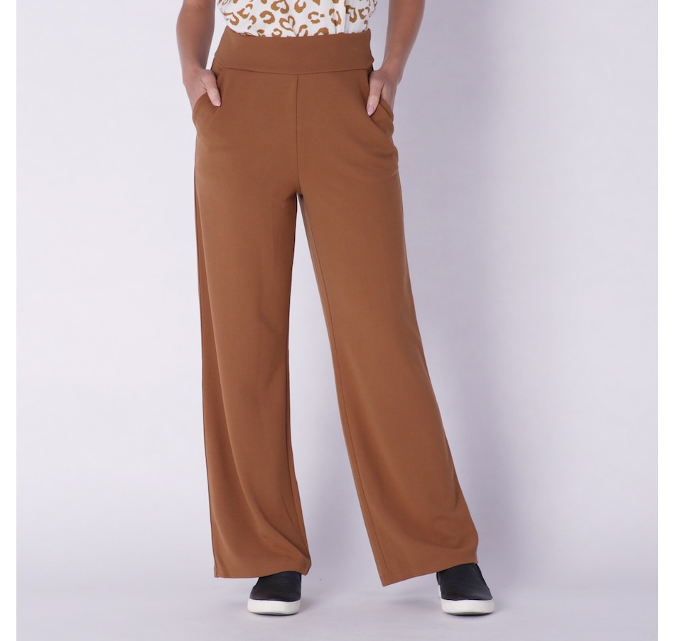 Suzy Ponte Pants - Khaki – TSID Clothing