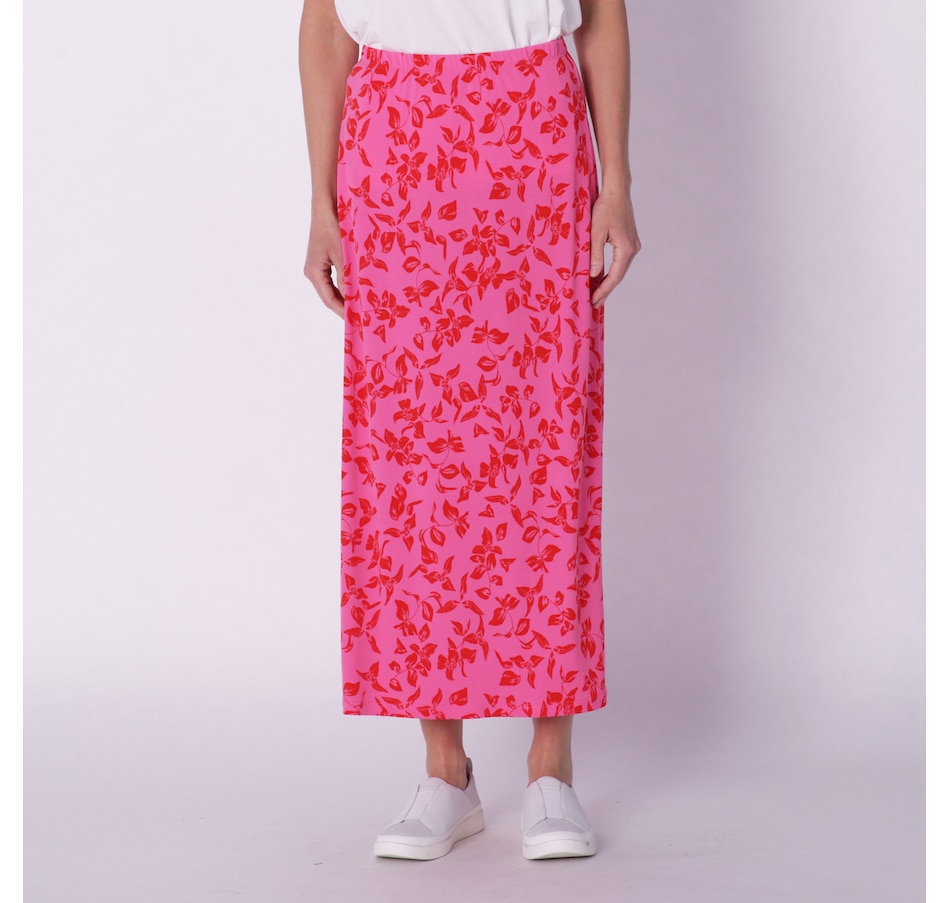 Image 227153_PKO.jpg, Product 227-153 / Price $14.33, Kim & Co. Brazil Knit 1" Elastic Waist Band Maxi Skirt from Kim & Co. on TSC.ca's Fashion department