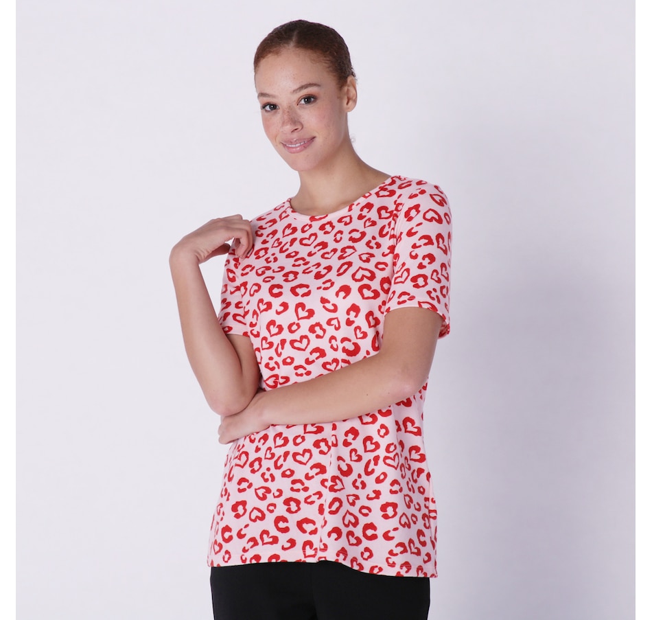 Clothing & Shoes - Tops - T-shirts & Tops - Kim & Co. Soft Touch Short 