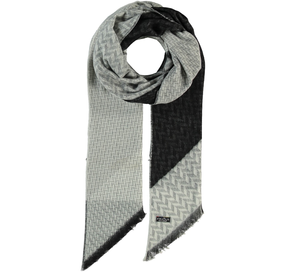 Image 227217_ALTMORE1.jpg, Product 227-217 / Price $19.33, V. Fraas Eco Reversible Chevron Bias Scarf from FRAAS on TSC.ca's Fashion department
