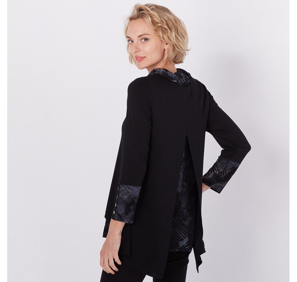 Image 227270_ALTMORE3.jpg, Product 227-270 / Price $34.33, Red Coral Split Back Button Detail Top from Red Coral Fashions on TSC.ca's Fashion department