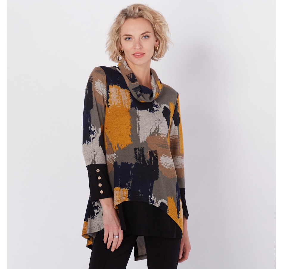 Image 227270_MU.jpg, Product 227-270 / Price $34.33, Red Coral Split Back Button Detail Top from Red Coral Fashions on TSC.ca's Fashion department