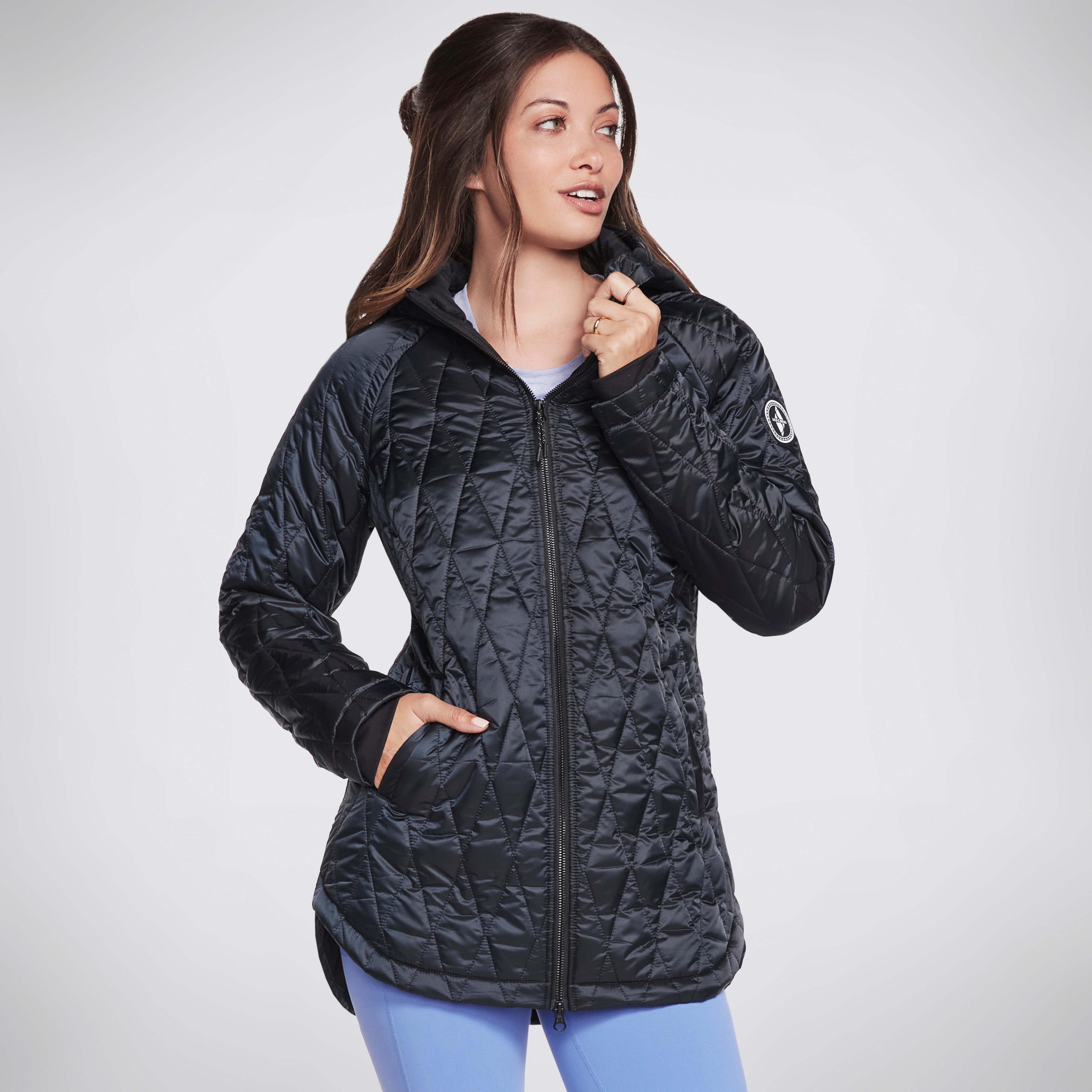 skechers go walk fleece jacket