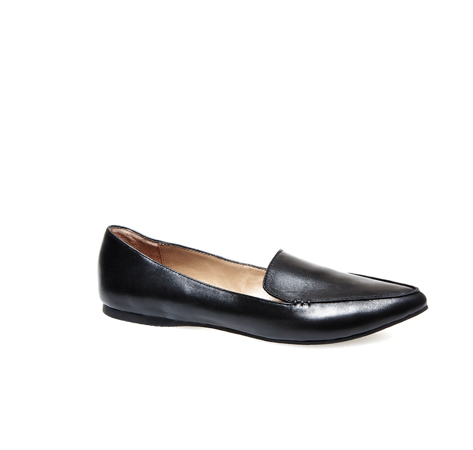 Image 227316_BLK.jpg, Product 227-316 / Price $19.33, Steve Madden Feather Leather Flat from Steve Madden on TSC.ca's Shoes department