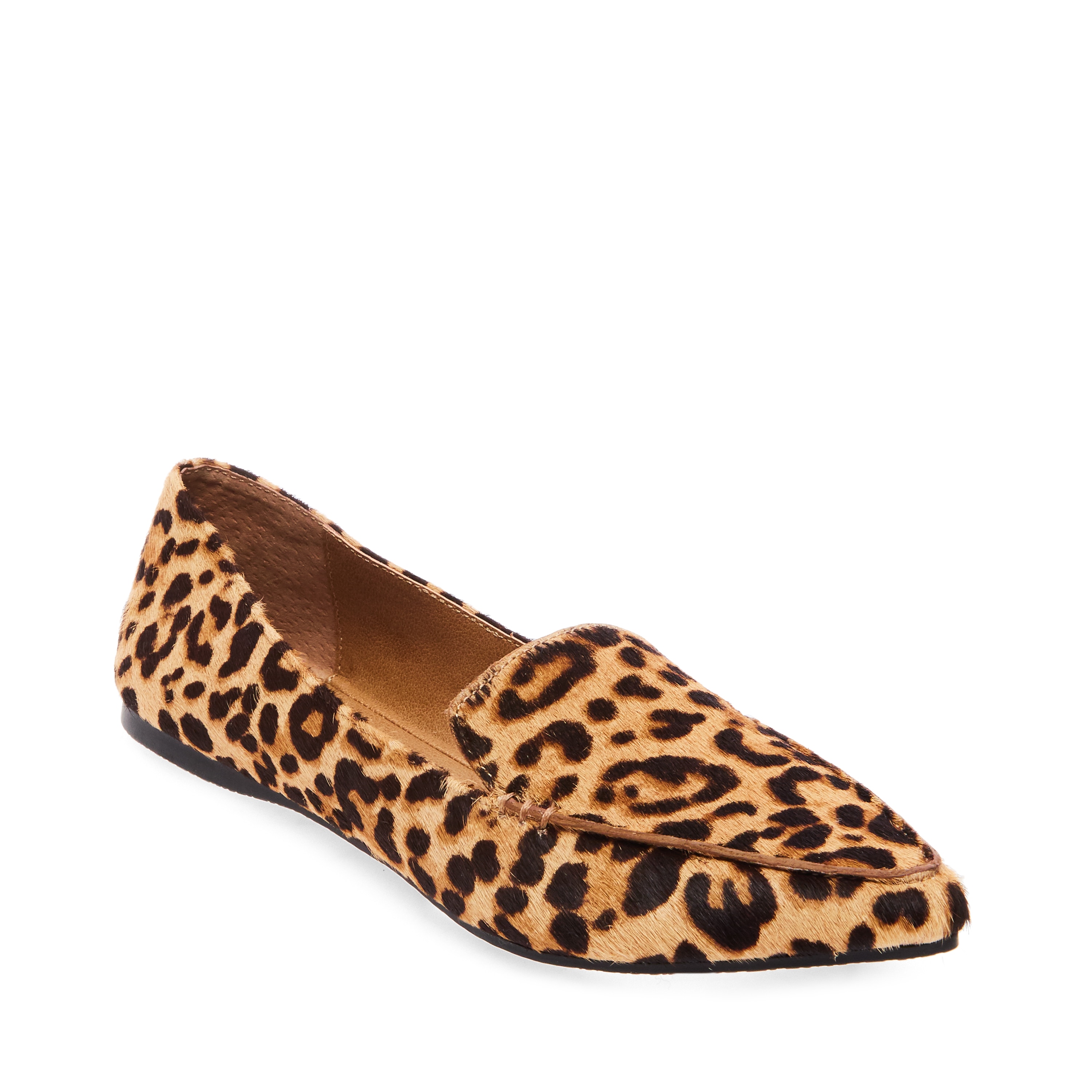 Steve madden leopard loafer flat online