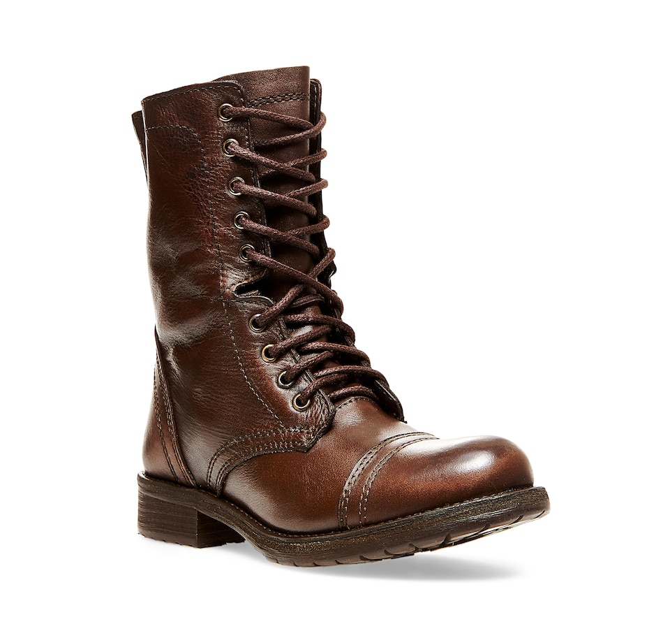 famoso Indiferencia Medición Clothing & Shoes - Shoes - Boots - Steve Madden Troopa 2.0 Leather Boot -  Online Shopping for Canadians