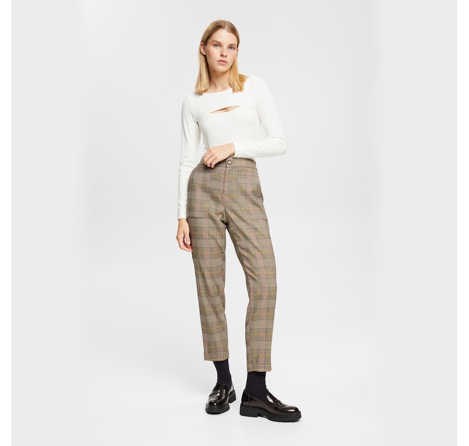 Image 227372_ALTMORE3.jpg, Product 227-372 / Price $24.33, Esprit Check Pant from Esprit on TSC.ca's Fashion department
