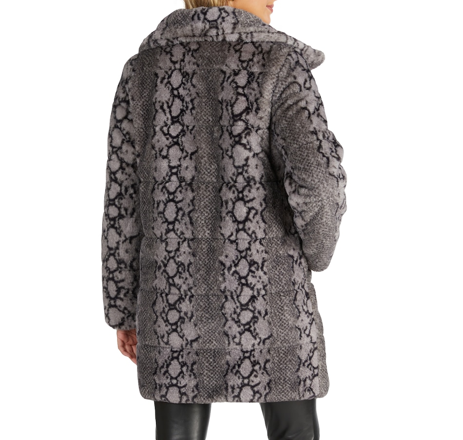 Image 227463_ALTMORE3.jpg, Product 227-463 / Price $59.33, NVLT Faux Fur Python Print Puffer from NVLT on TSC.ca's Fashion department