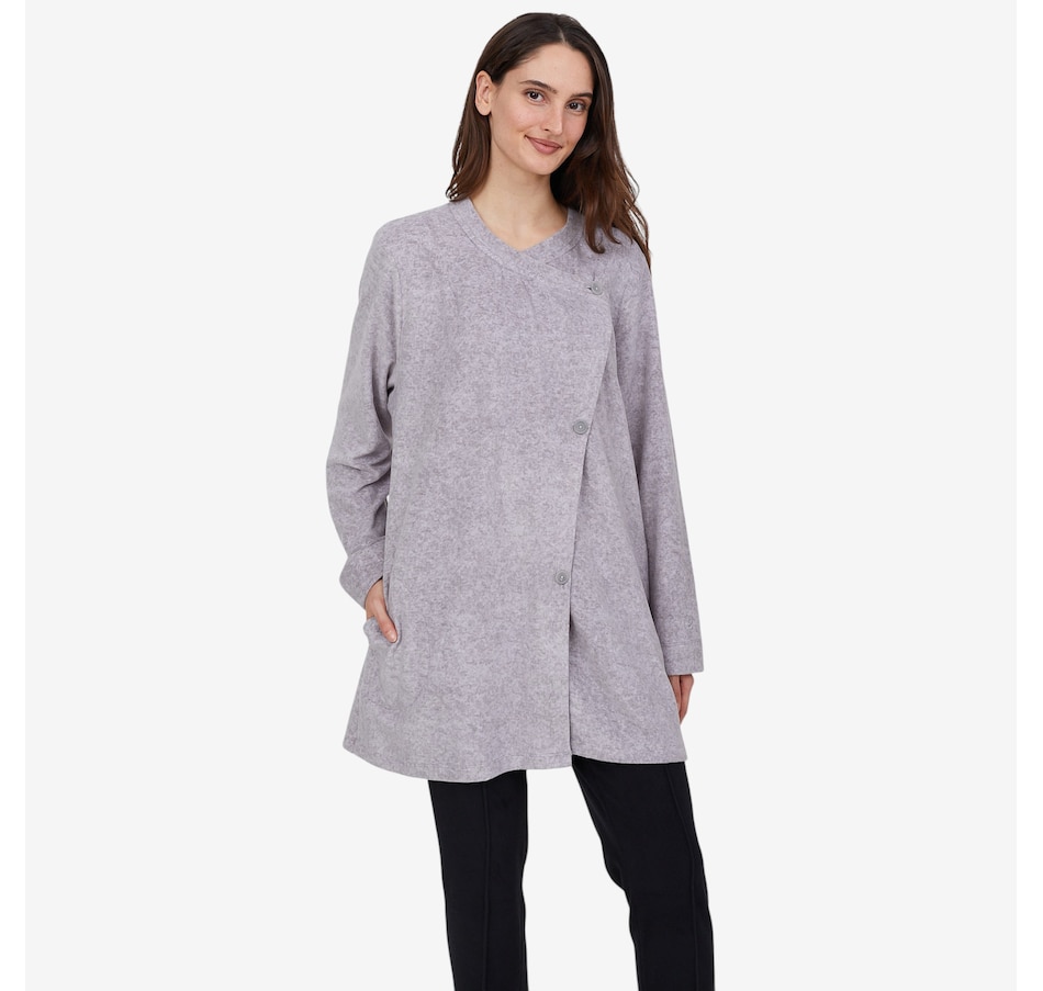 Image 227500_ALTMORE5.jpg, Product 227-500 / Price $44.88, Cuddl Duds Fleecewear with Stretch Button Front Wrap from Cuddl Duds on TSC.ca's Fashion department