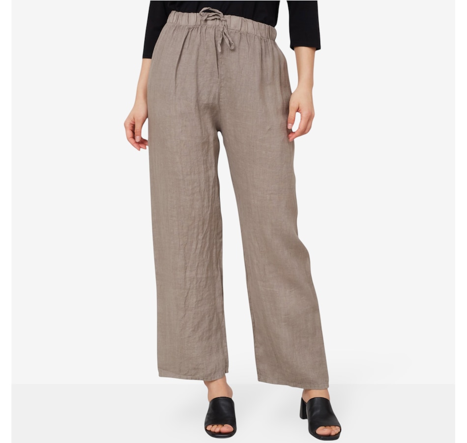 Image 227506_FANGO.jpg, Product 227-506 / Price $29.33, Orange Fashion Village Linen Pant from Orange Fashion Village on TSC.ca's Fashion department