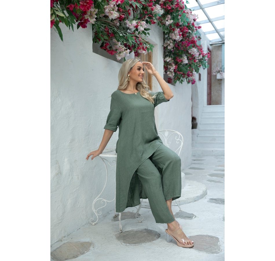 Image 227506_OLI.jpg, Product 227-506 / Price $29.33, Orange Fashion Village Linen Pant from Orange Fashion Village on TSC.ca's Fashion department