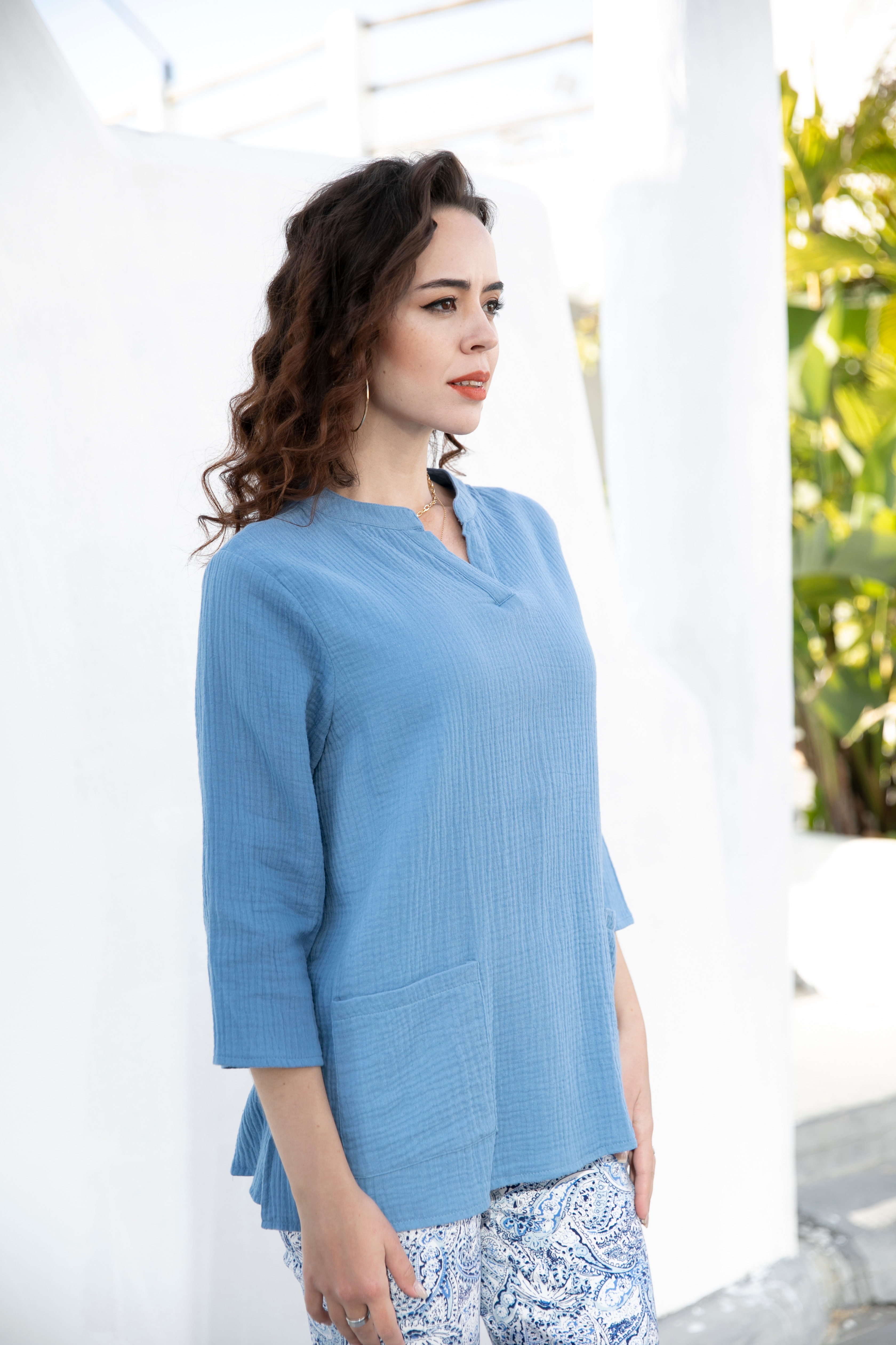 トップス TETORA TT-CG-HOOD-WL size 4 Women's Long-Sleeve Shirts | Parpar Clothing Boutique