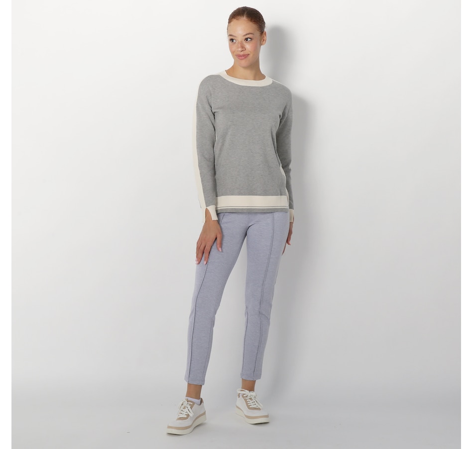 Image 227627_HGY.jpg, Product 227-627 / Price $29.33, Crystal Kobe Ponte Slim Pant from Crystal Kobe on TSC.ca's Fashion department