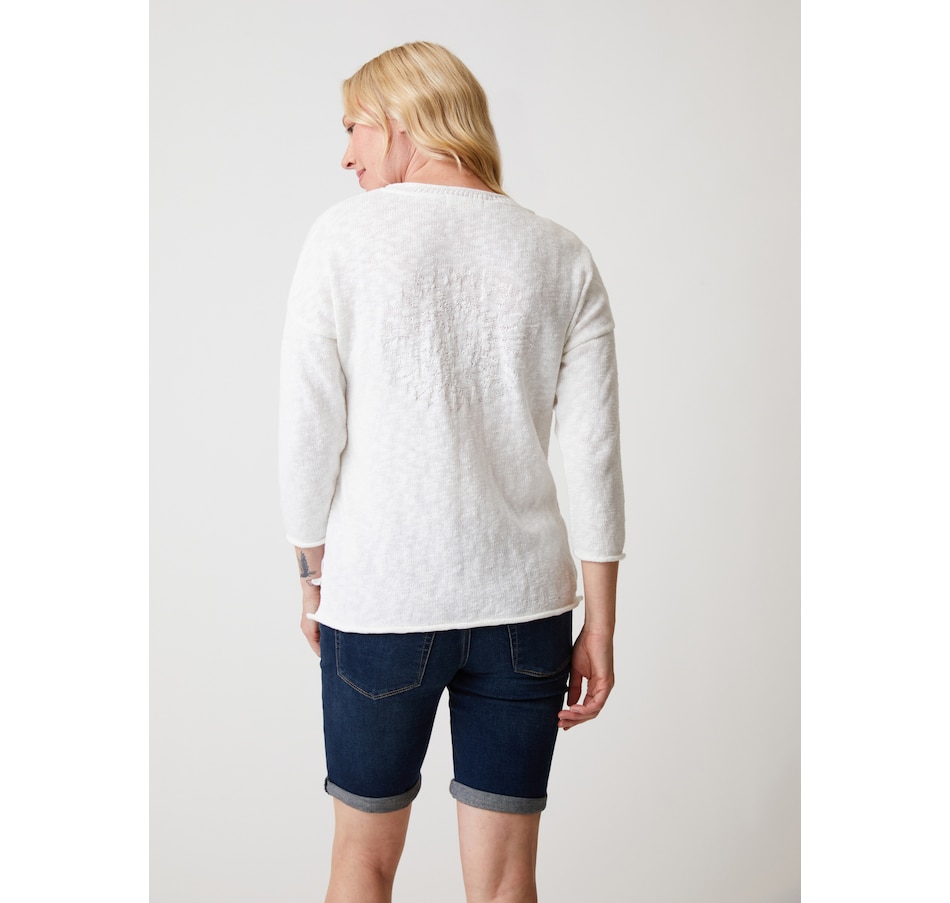 Clothing & Shoes Tops Sweaters & Cardigans Pullovers Cotton Country by Parkhurst 3/4 Clothing & Shoes Tops Sweaters & Cardigans Pullovers Cotton Country by Parkhurst 3/4