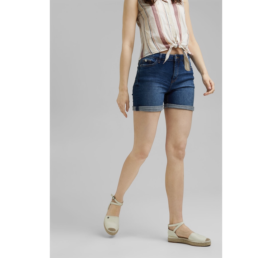 Image 227678_DKW.jpg, Product 227-678 / Price $24.33, Esprit Stretch Denim Short from Esprit on TSC.ca's Fashion department