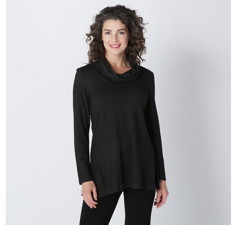 Clothing & Shoes - Tops - Shirts & Blouses - Bellina Cashmere Knit Cowl ...