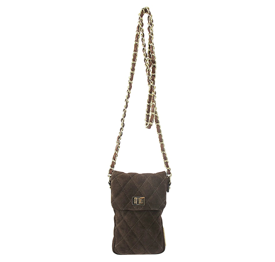 Image 227770_CHO.jpg, Product 227-770 / Price $295.00, Ron White Edan Suede Crossbody from Ron White on TSC.ca's Clothing & Shoes department