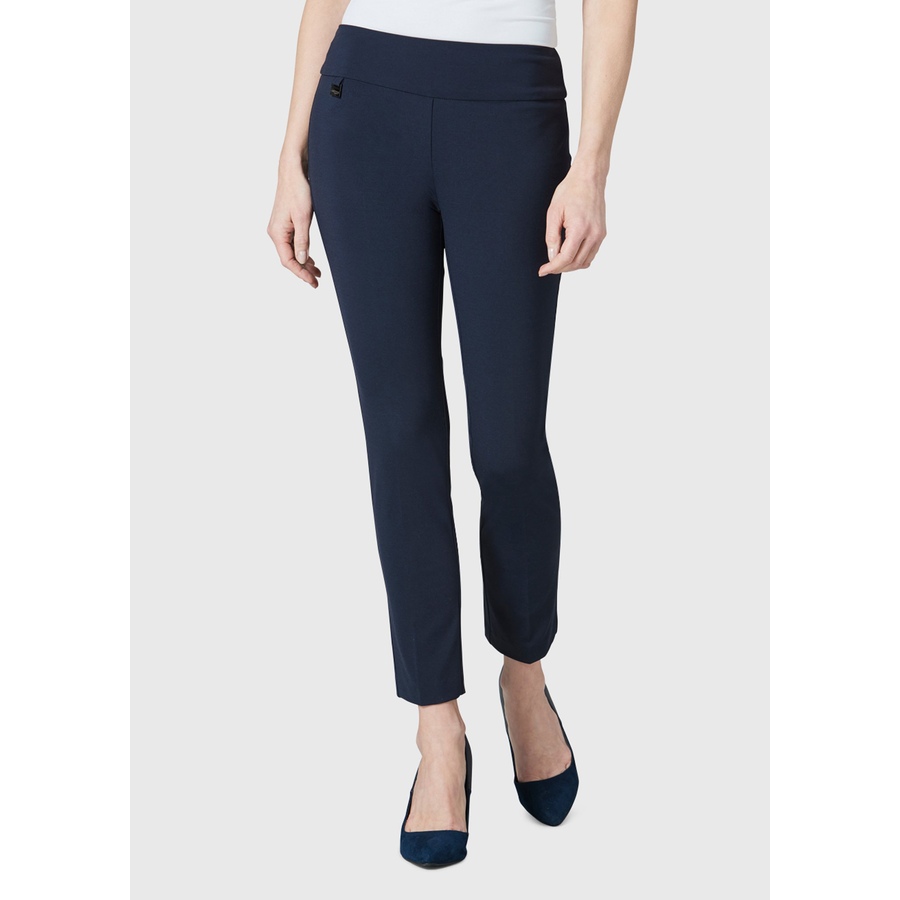 Image 227790_NVY.jpg, Product 227-790 / Price $14.33, Lisette Kathryn Pull On Straight Leg Ankle Pant from Lisette L Montreal on TSC.ca's Fashion department