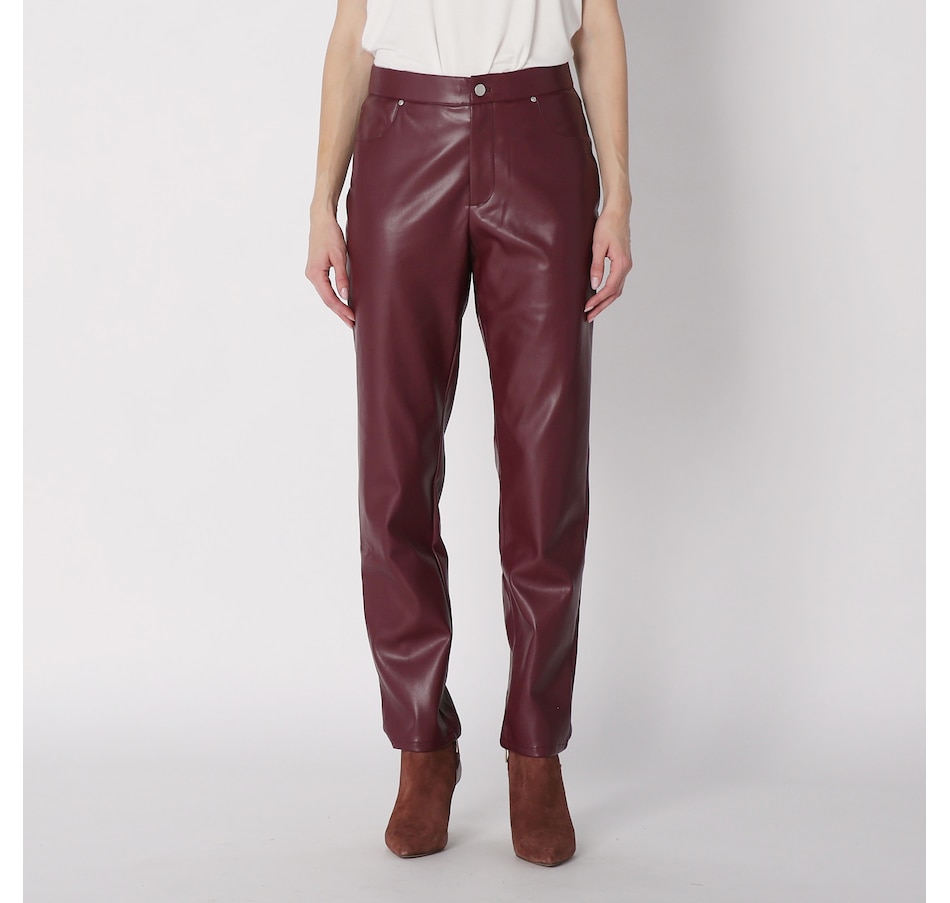 Clothing & Shoes - Bottoms - Pants - WynneLayers Faux Leather Pant - Online  Shopping for Canadians
