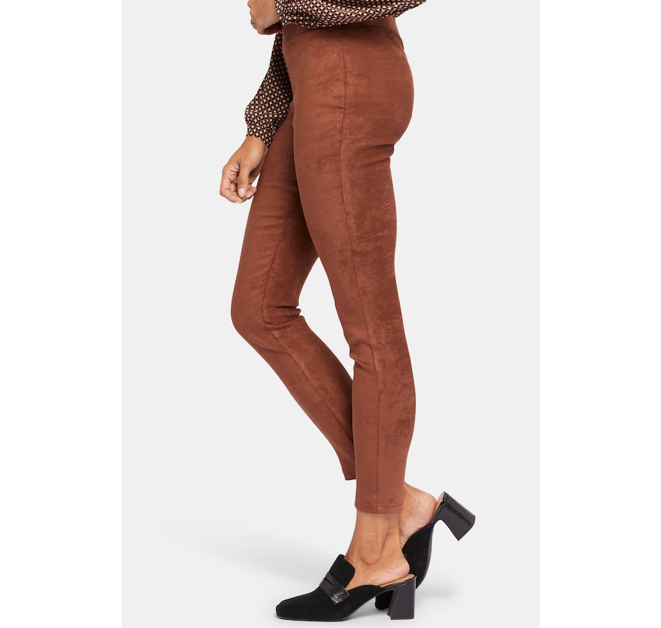 Clothing & Shoes - Bottoms - Leggings - NYDJ Stretch Faux Suede