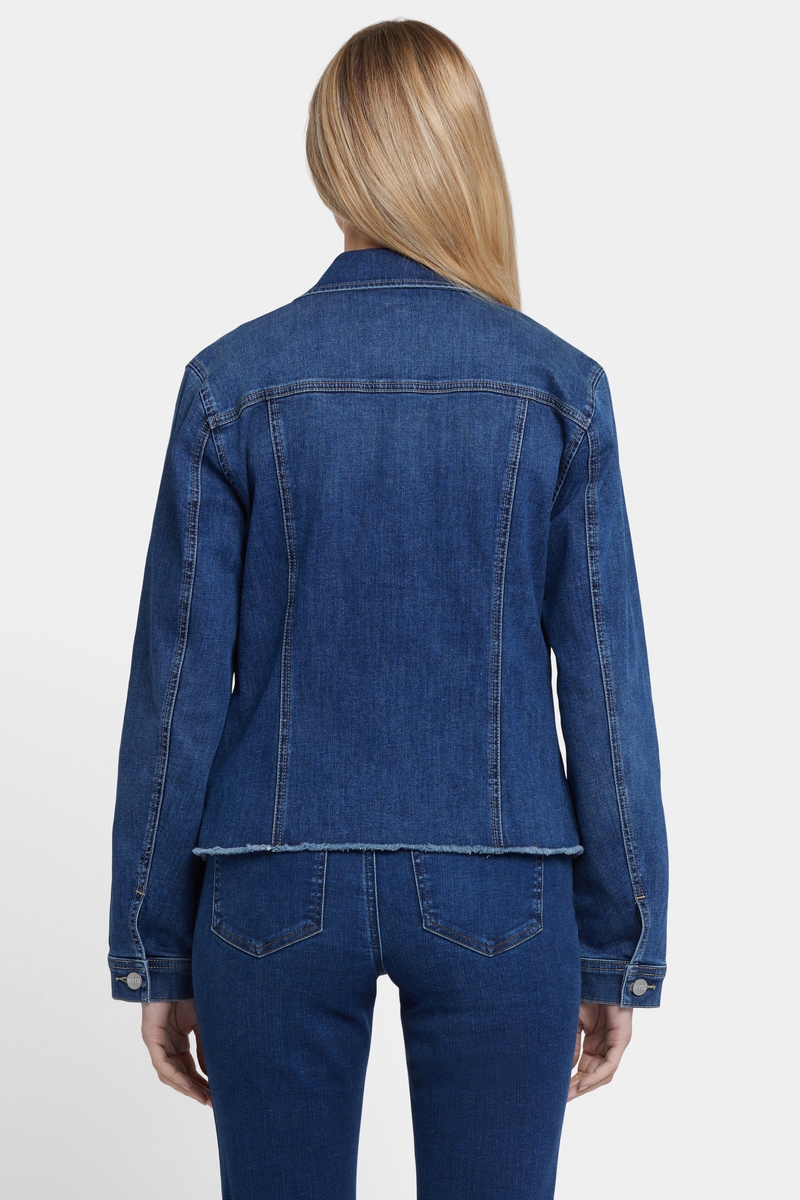 NYDJ Frayed Hem Denim Jacket - TSC.ca