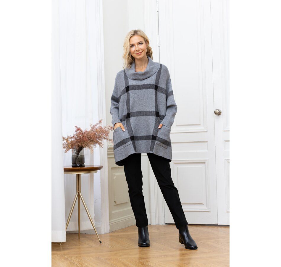 Image 227929_ALTMORE3.jpg, Product 227-929 / Price $24.33, Orange Fashion Village Cowlneck Sweater With Pockets from Orange Fashion Village on TSC.ca's Fashion department